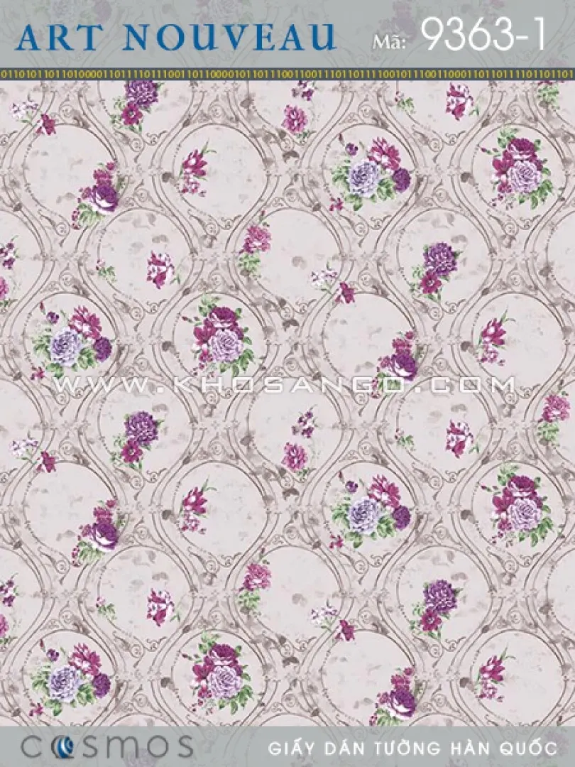 Giấy Dán Tường ART NOUVEAU 9363-1
