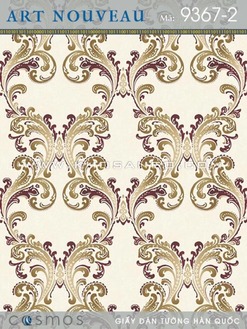 Giấy Dán Tường ART NOUVEAU 9367-2