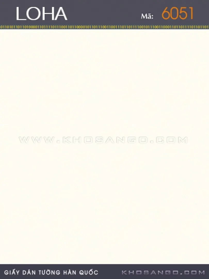 Giấy Dán Tường LOHA 6051