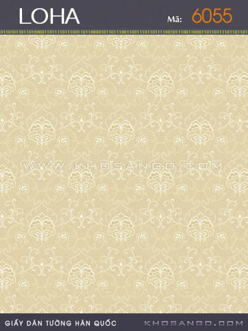 Giấy Dán Tường LOHA 6055