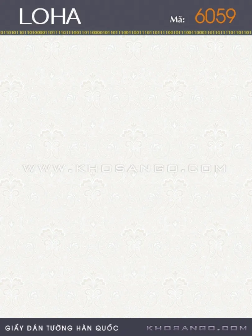 Giấy Dán Tường LOHA 6059