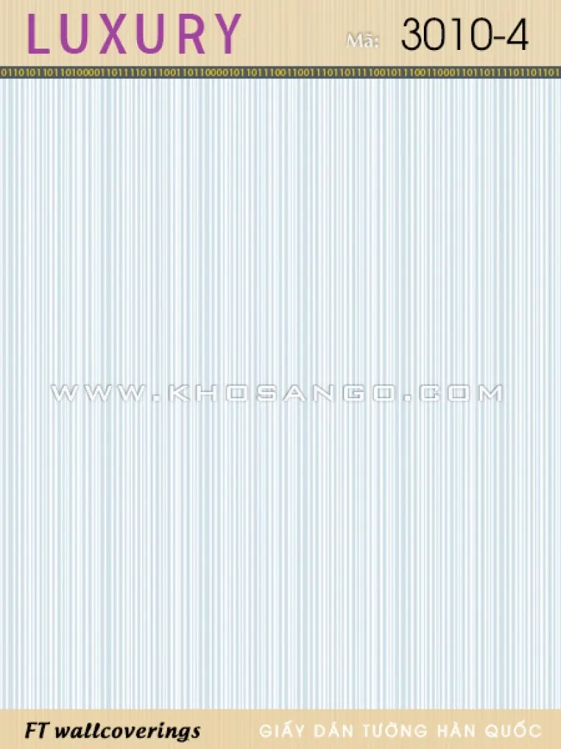 Giấy Dán Tường Luxury 3010-4
