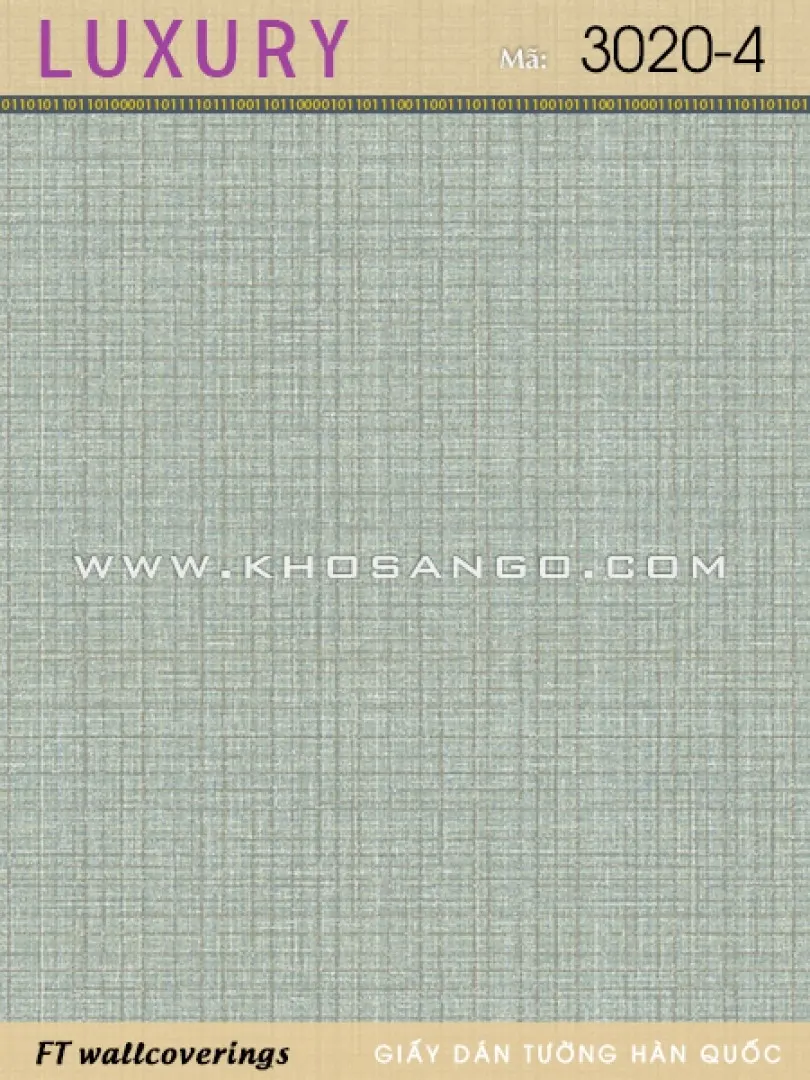 Giấy Dán Tường Luxury 3020-4
