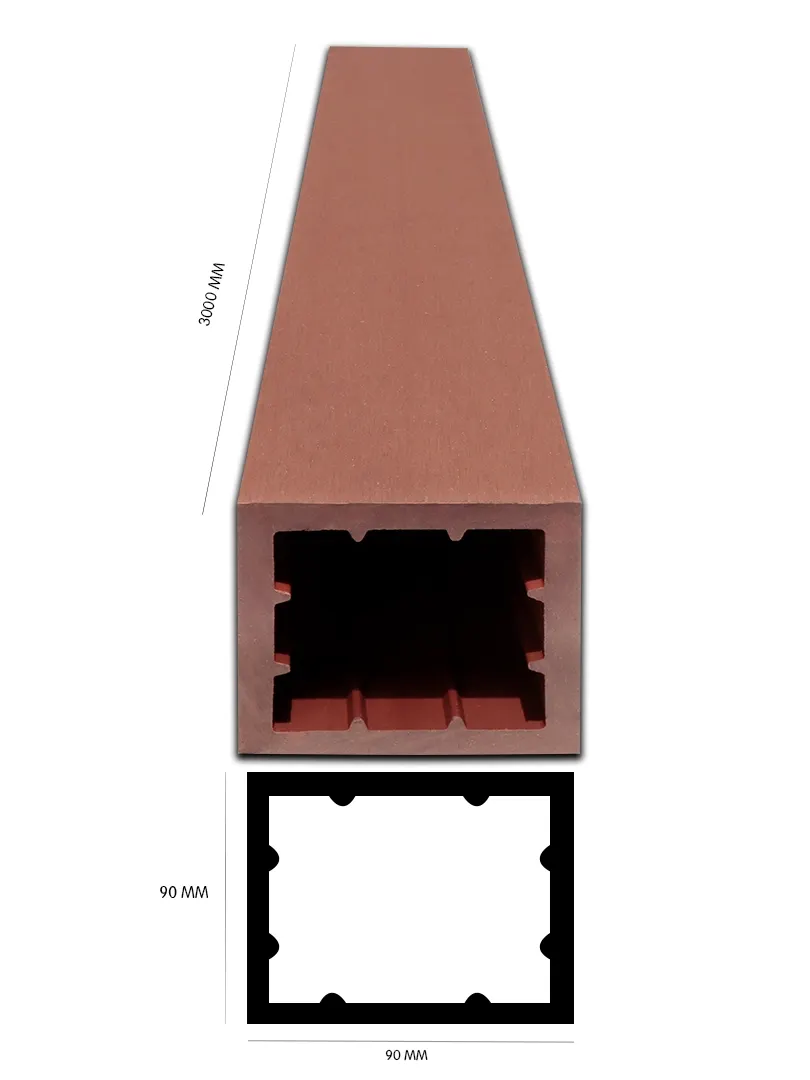 Gỗ Nhựa EXWood EX90x90 Cedar