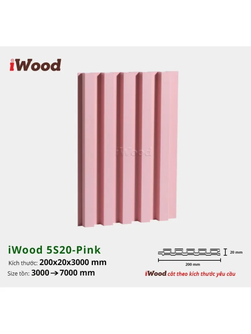 iWood 5S20-Pink