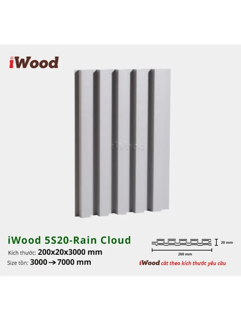 iWood 5S20-Rain Cloud
