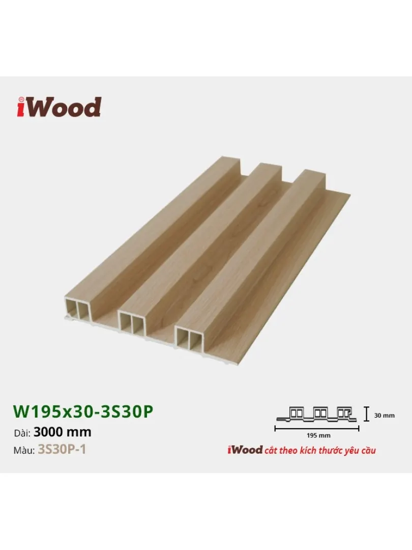 iWood W195x30-3S30P-1