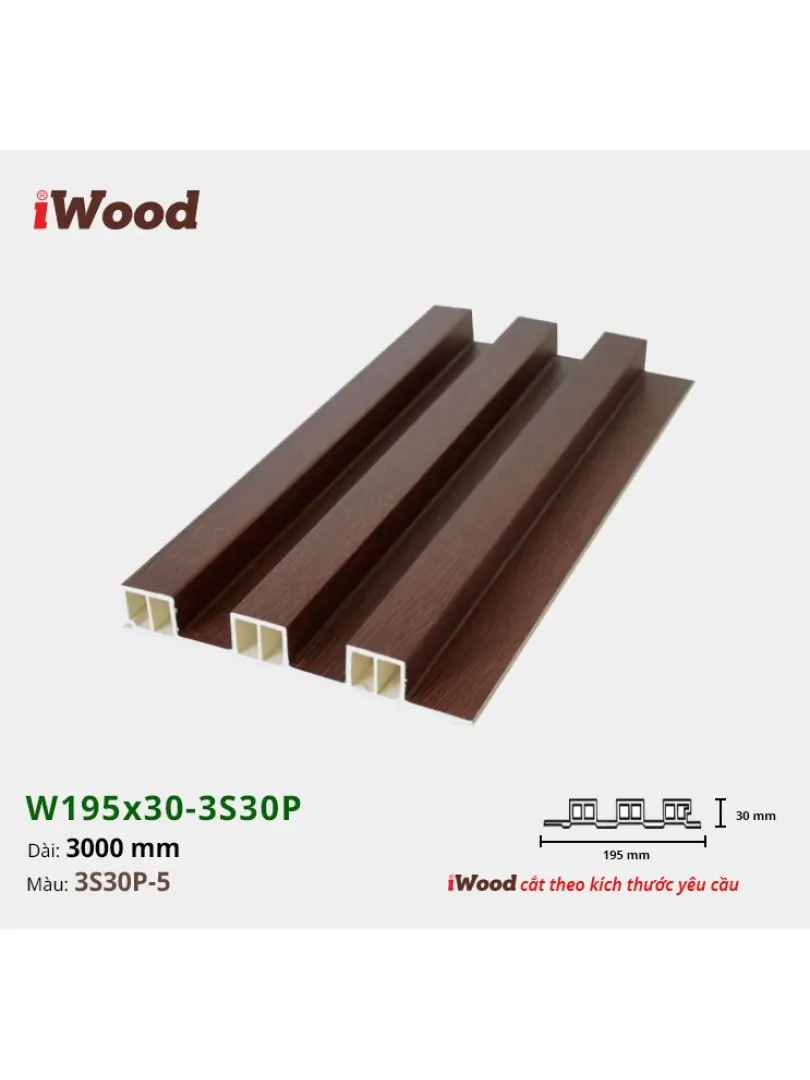 iWood W195x30-3S30P-5