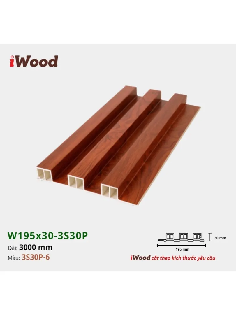 iWood W195x30-3S30P-6