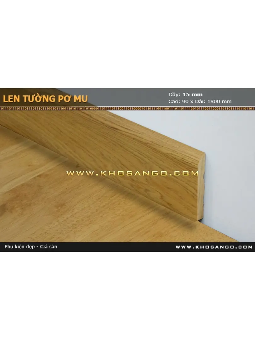 Len Tường Gỗ Pơ Mu