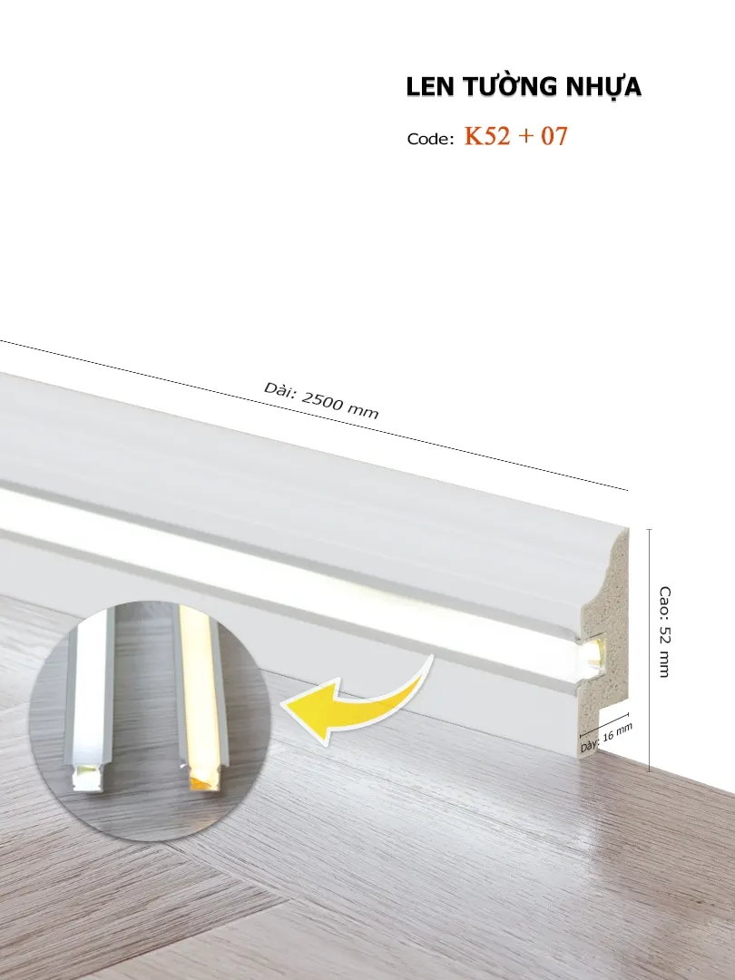Len Tường Led K52+07