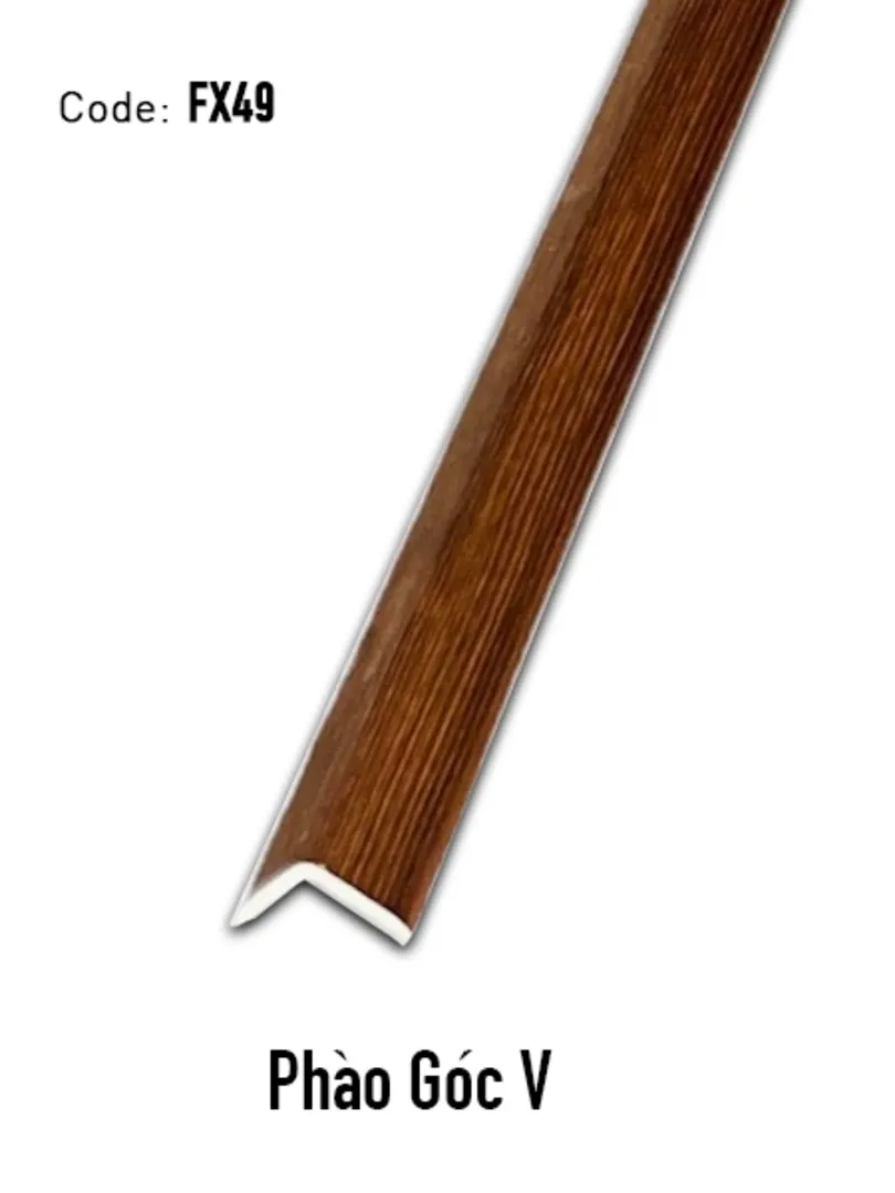 Nẹp Nhựa Góc V FX49