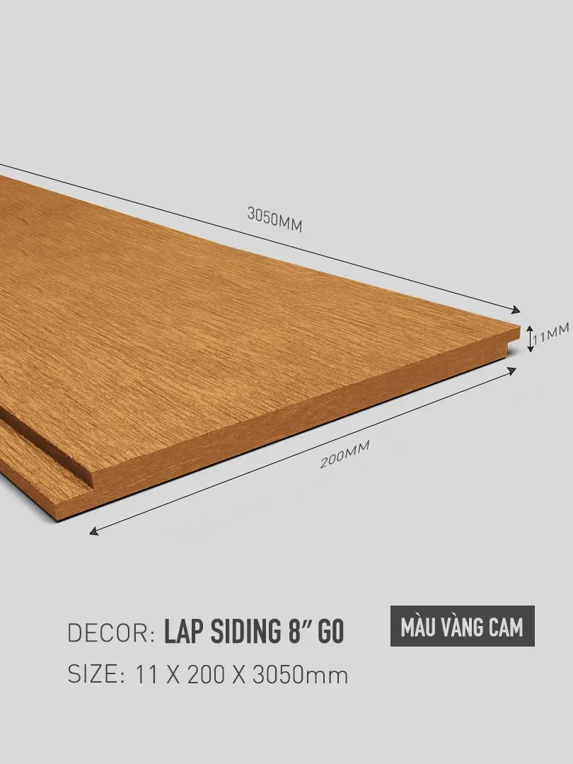 Ốp tường Conwood Lap Siding 8'' G0