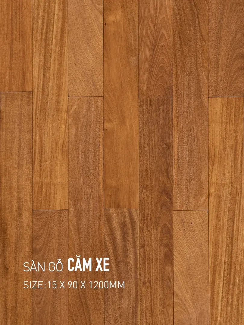 Sàn gỗ căm xe 90x1200mm