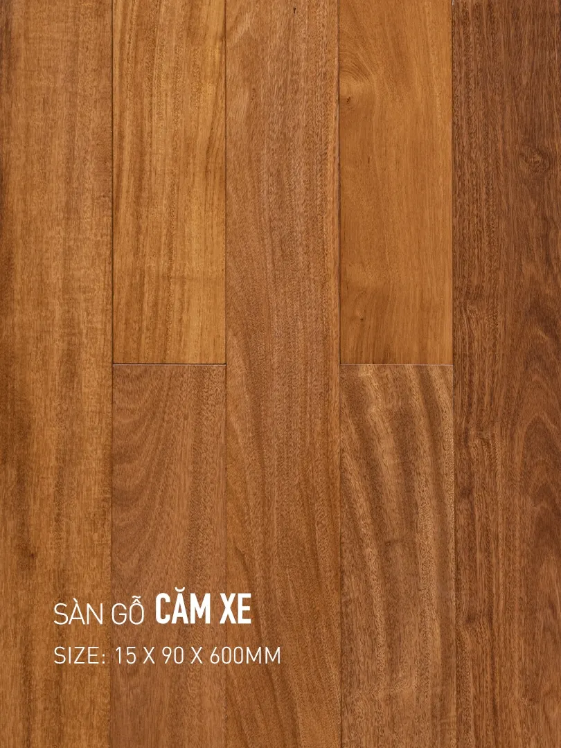 Sàn gỗ căm xe 90x600mm