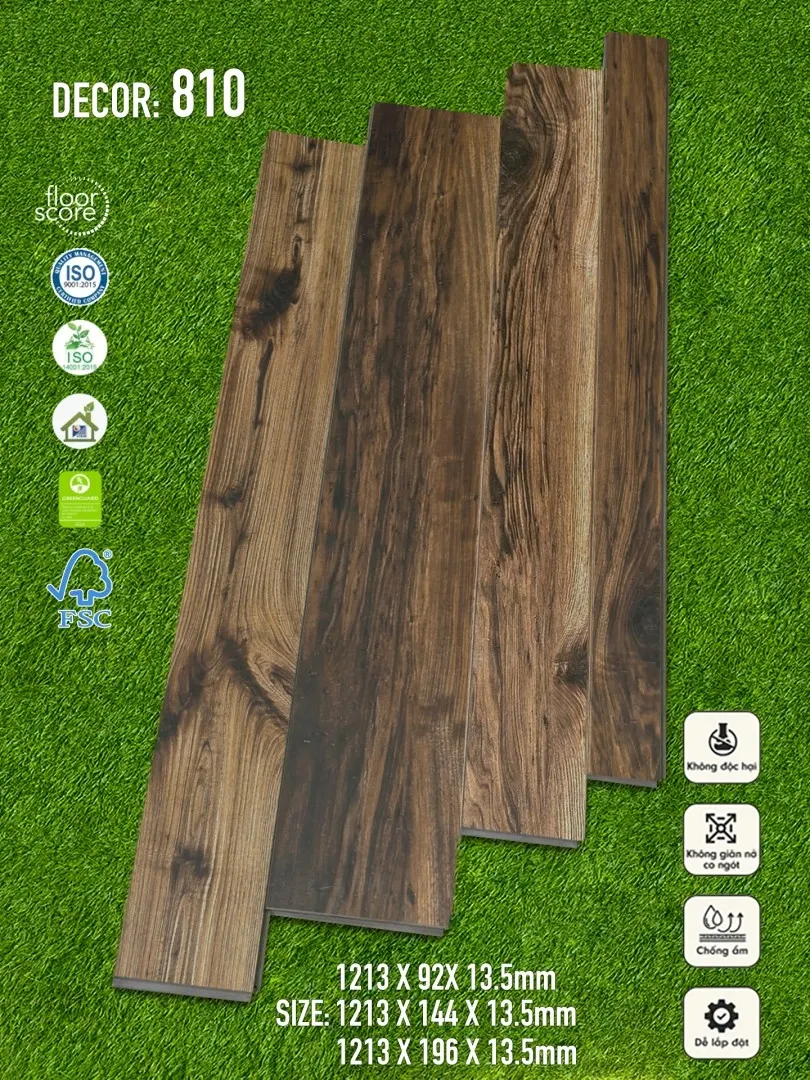 Sàn Gỗ Dollar 810 13.5mm