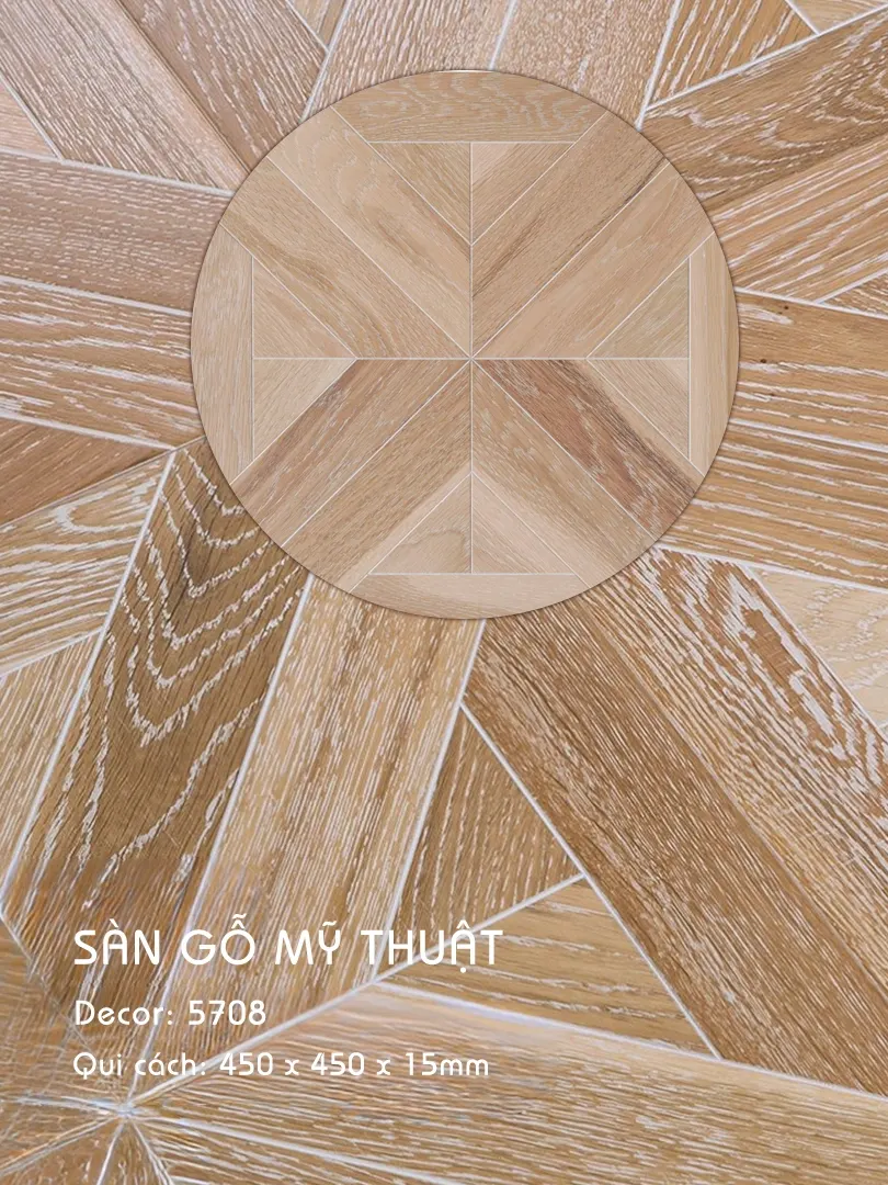 Sàn gỗ Mỹ Thuật - 5708