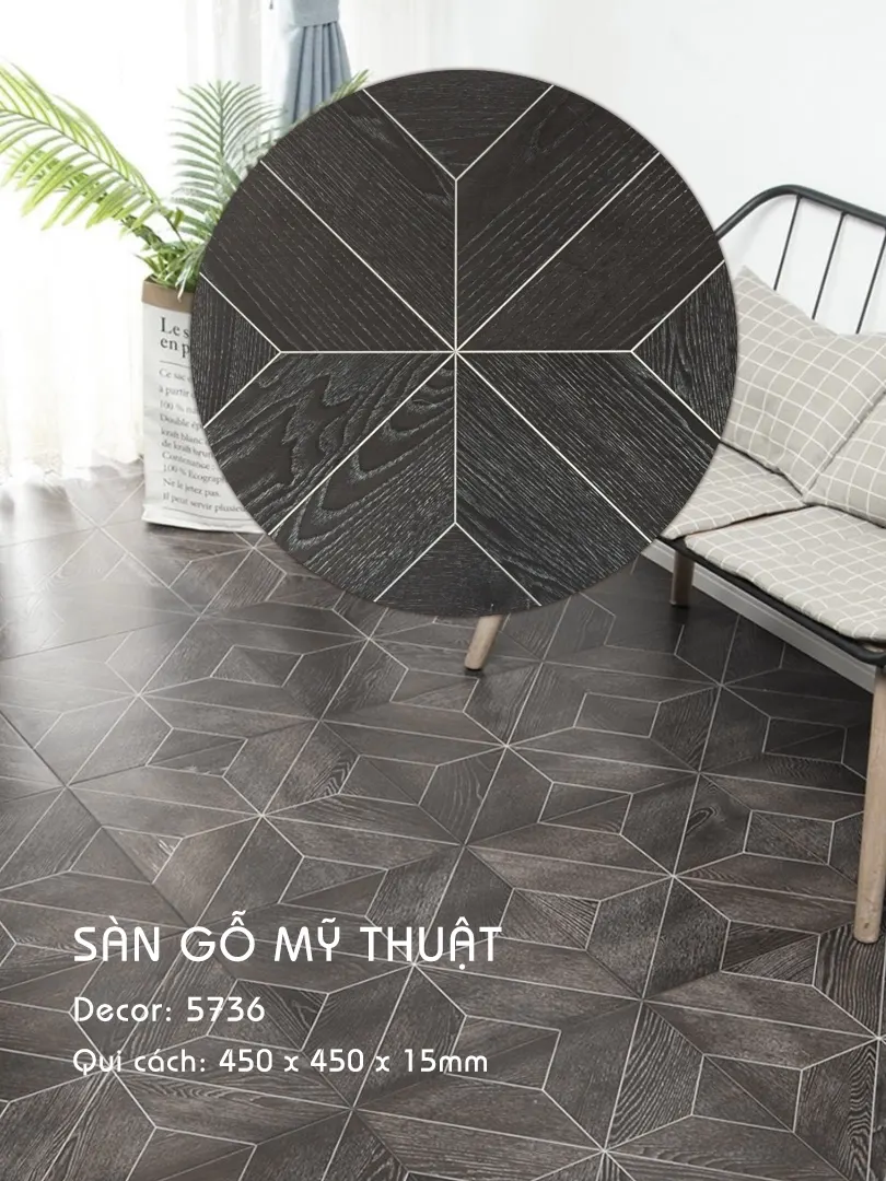 Sàn gỗ Mỹ Thuật - 5736