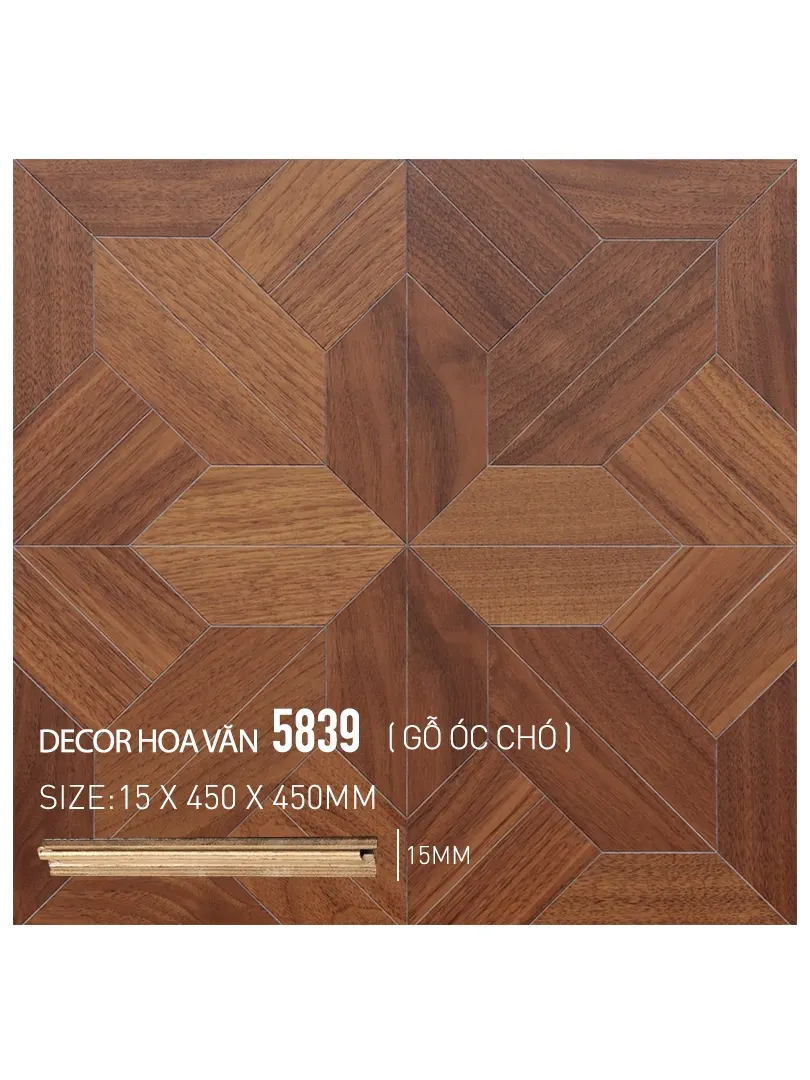 Sàn gỗ Mỹ Thuật - 5839