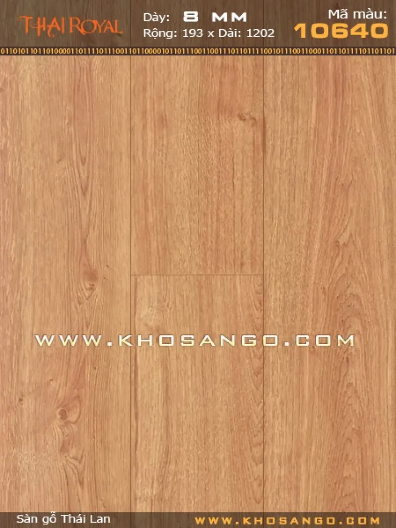 Sàn gỗ ThaiRoyal 10640