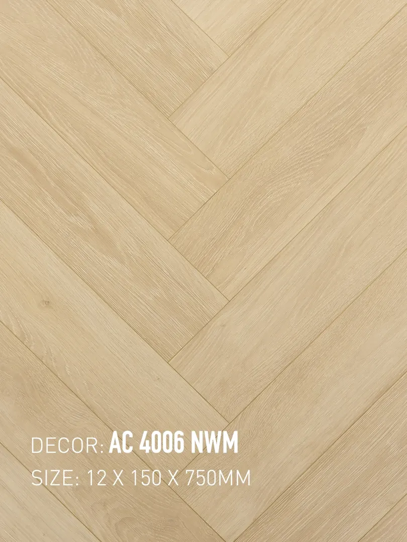 Sàn Gỗ Xương Cá Gạch Gỗ AC 4006 NWM
