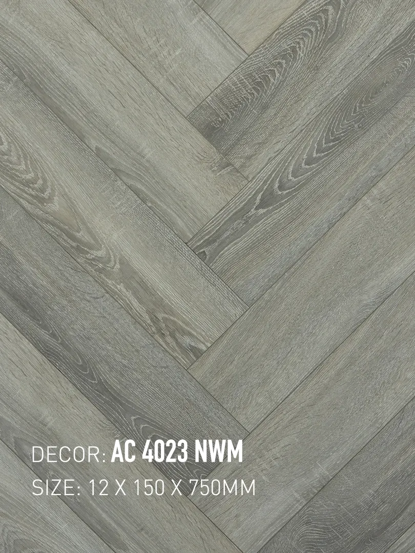 Sàn Gỗ Xương Cá Gạch Gỗ AC 4023 NWM