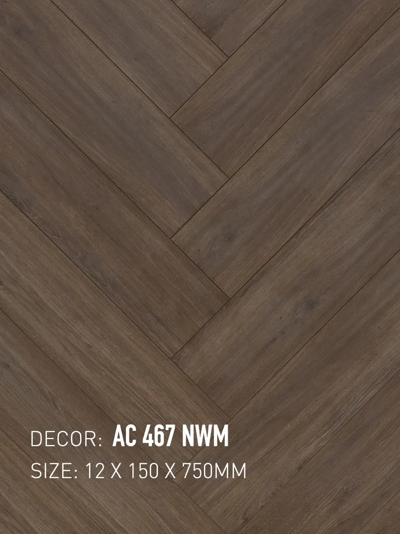 Sàn Gỗ Xương Cá Gạch Gỗ AC 467 NWM