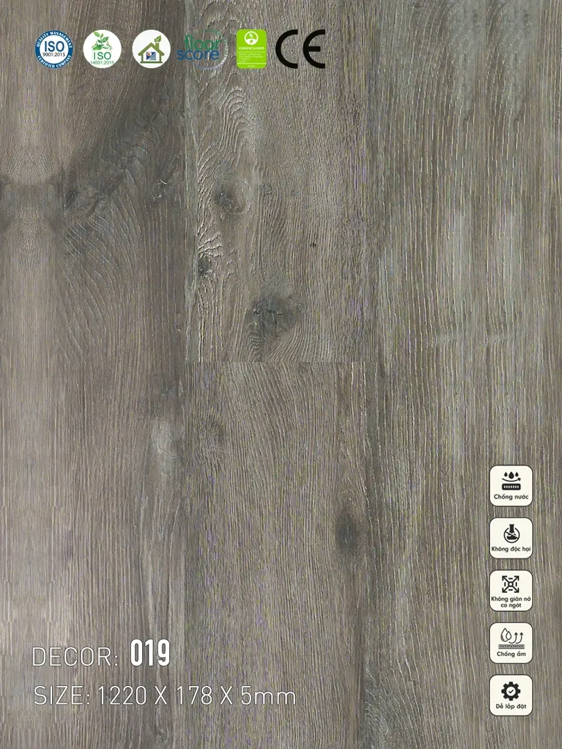 Sàn nhựa VinapoLy 5mm 019