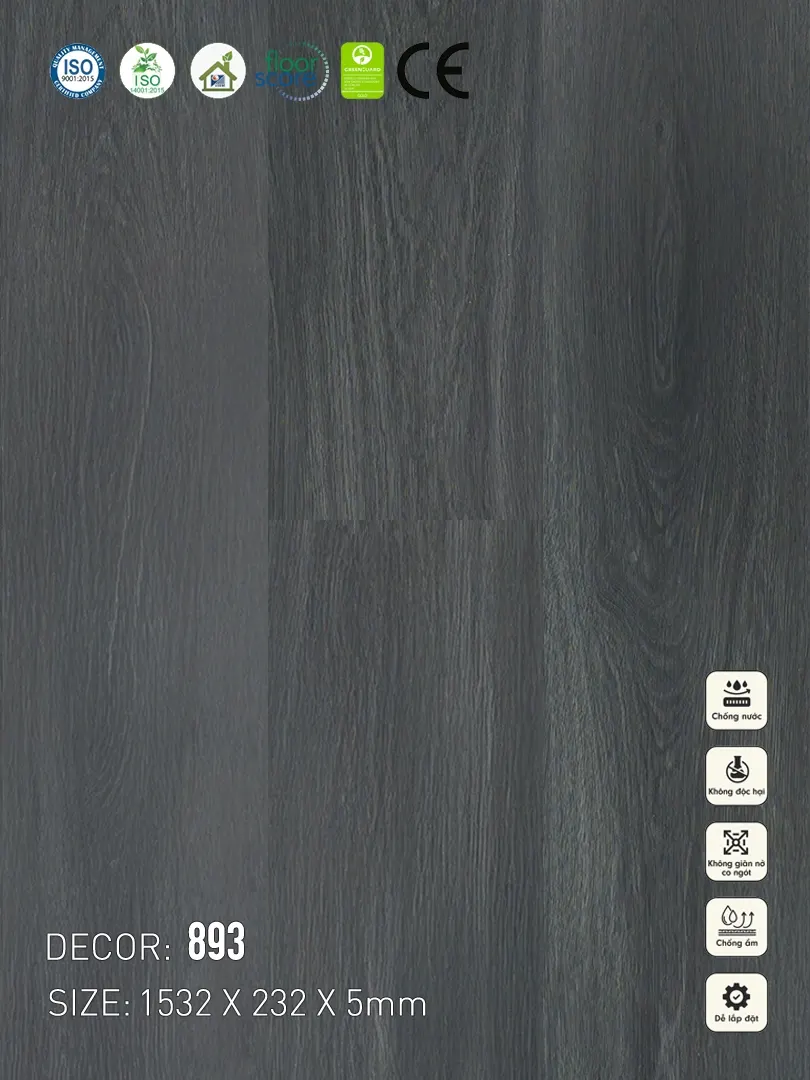 Sàn nhựa VinapoLy 5mm V893