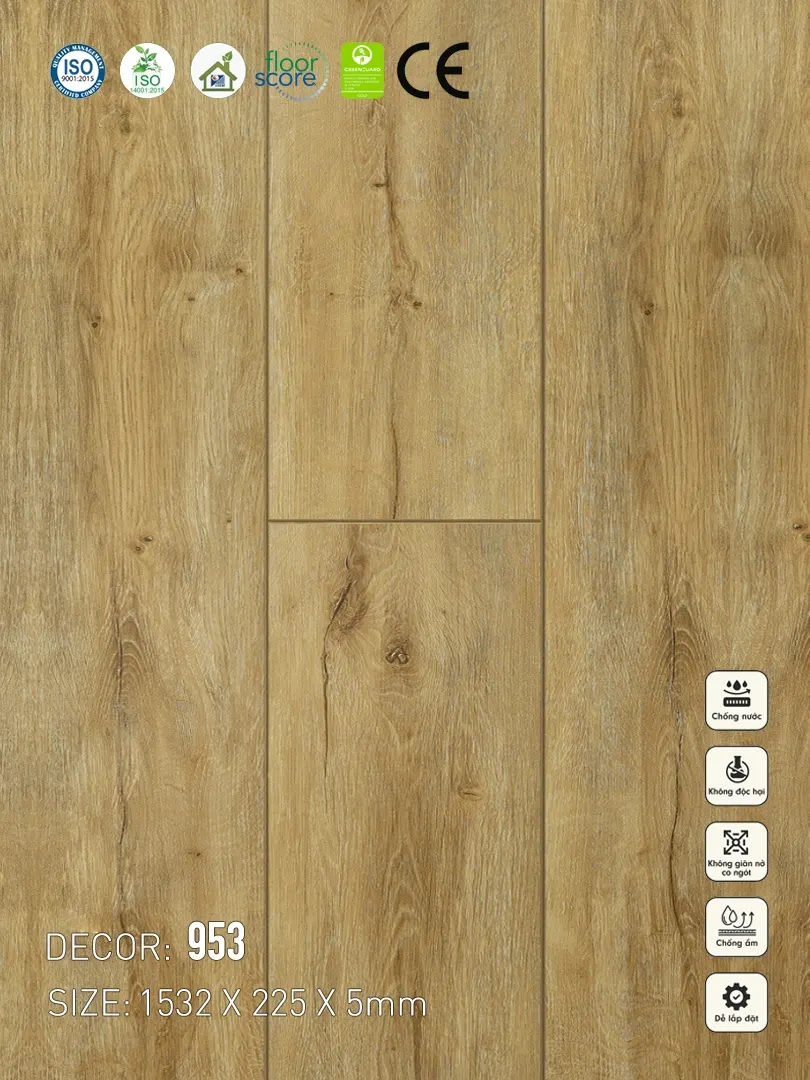 Sàn nhựa VinapoLy 5mm V953