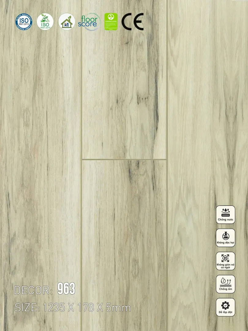 Sàn nhựa VinapoLy 5mm V963