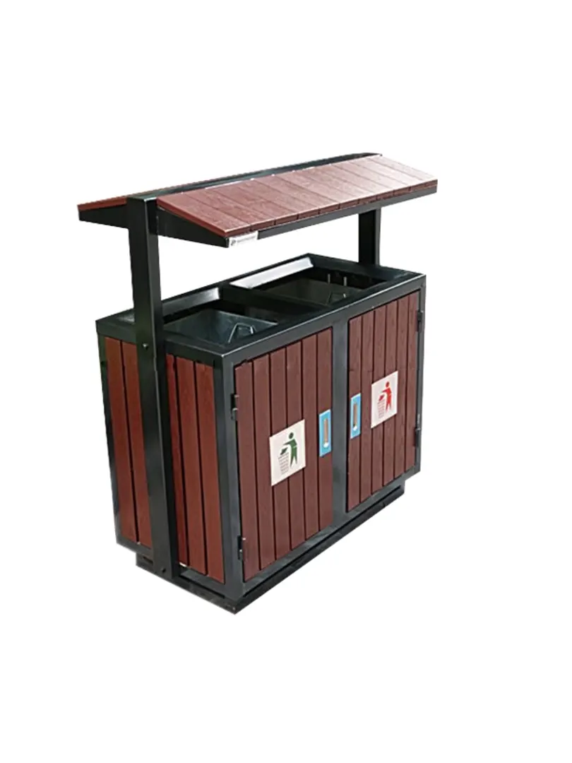 Thùng rác ngoài trời TRD02-DG