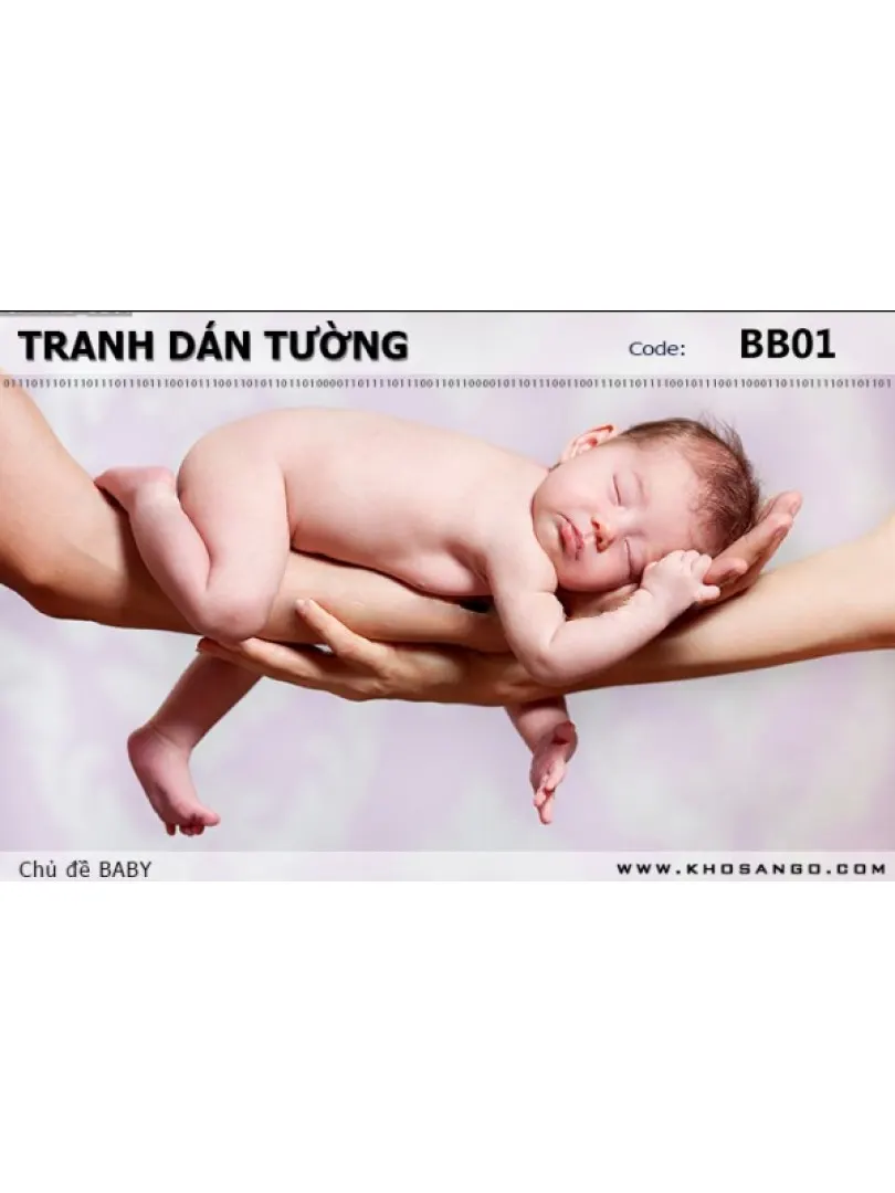 Tranh dán tường BABY BB01