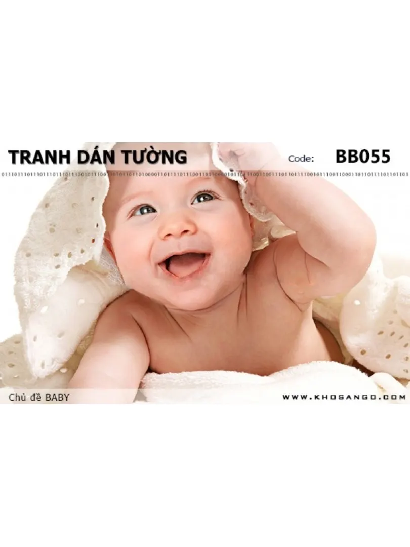 Tranh dán tường BABY BB055