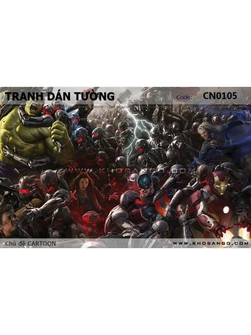 Tranh dán tường CARTOON CN0105