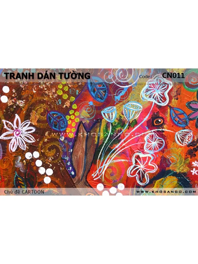 Tranh dán tường CARTOON CN011