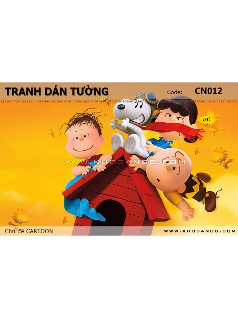 Tranh dán tường CARTOON CN012