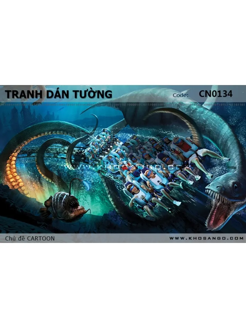 Tranh dán tường CARTOON CN0134