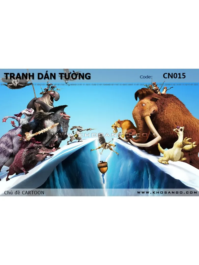 Tranh dán tường CARTOON CN015