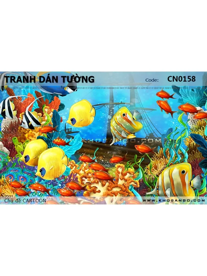 Tranh dán tường CARTOON CN0158