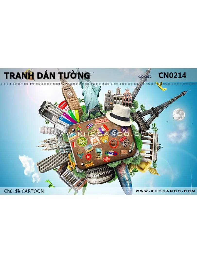Tranh dán tường CARTOON CN0214
