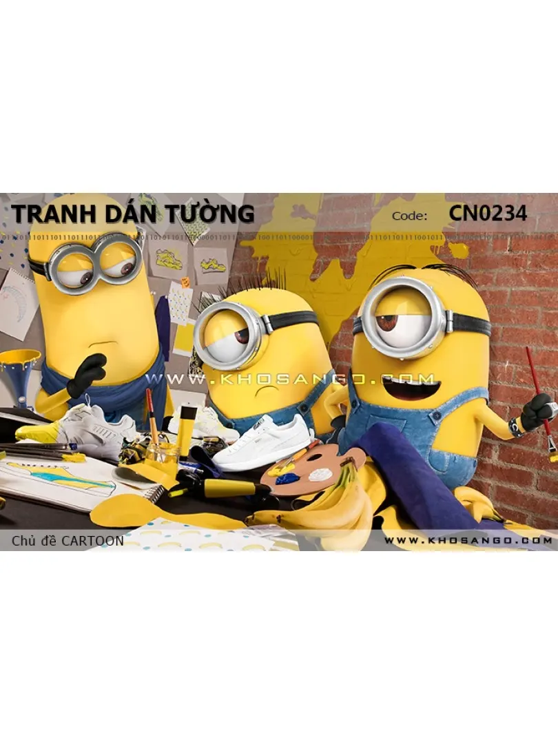 Tranh dán tường CARTOON CN0234