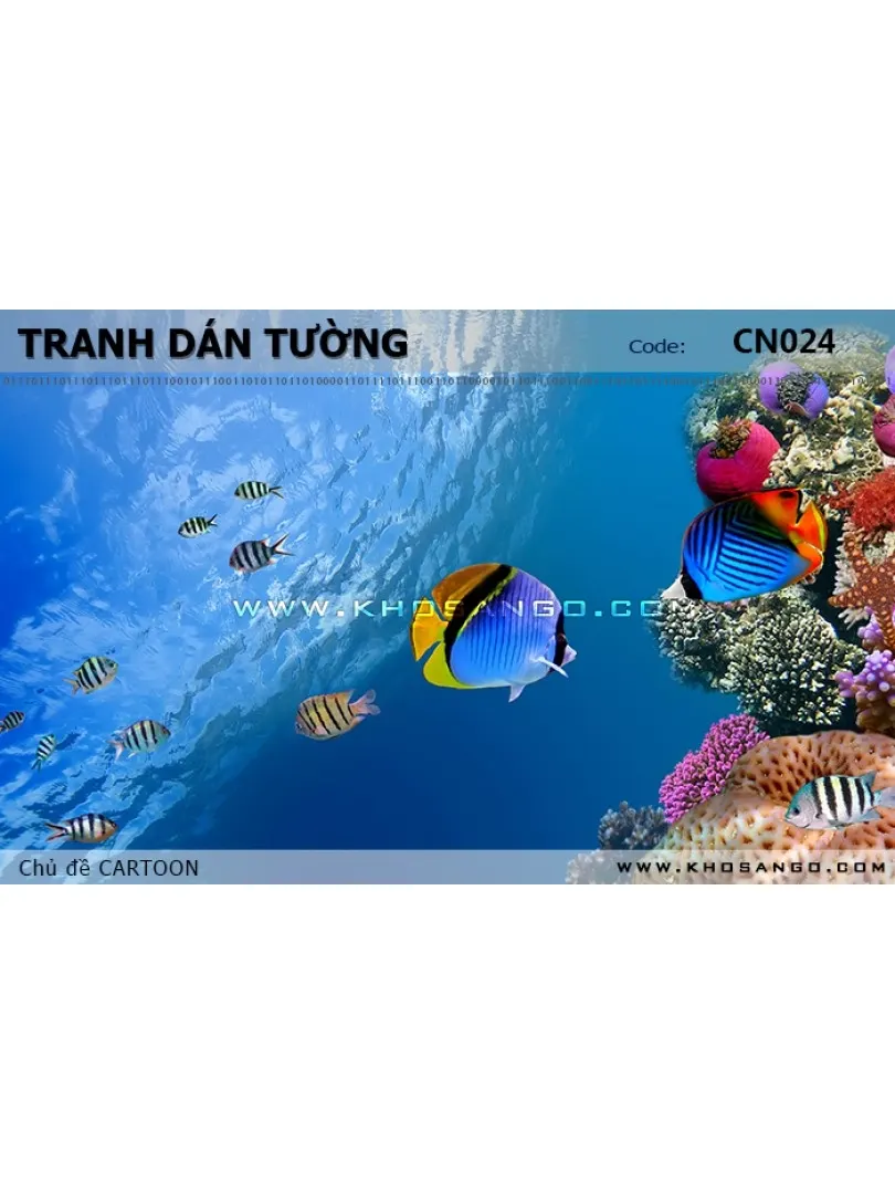 Tranh dán tường CARTOON CN024
