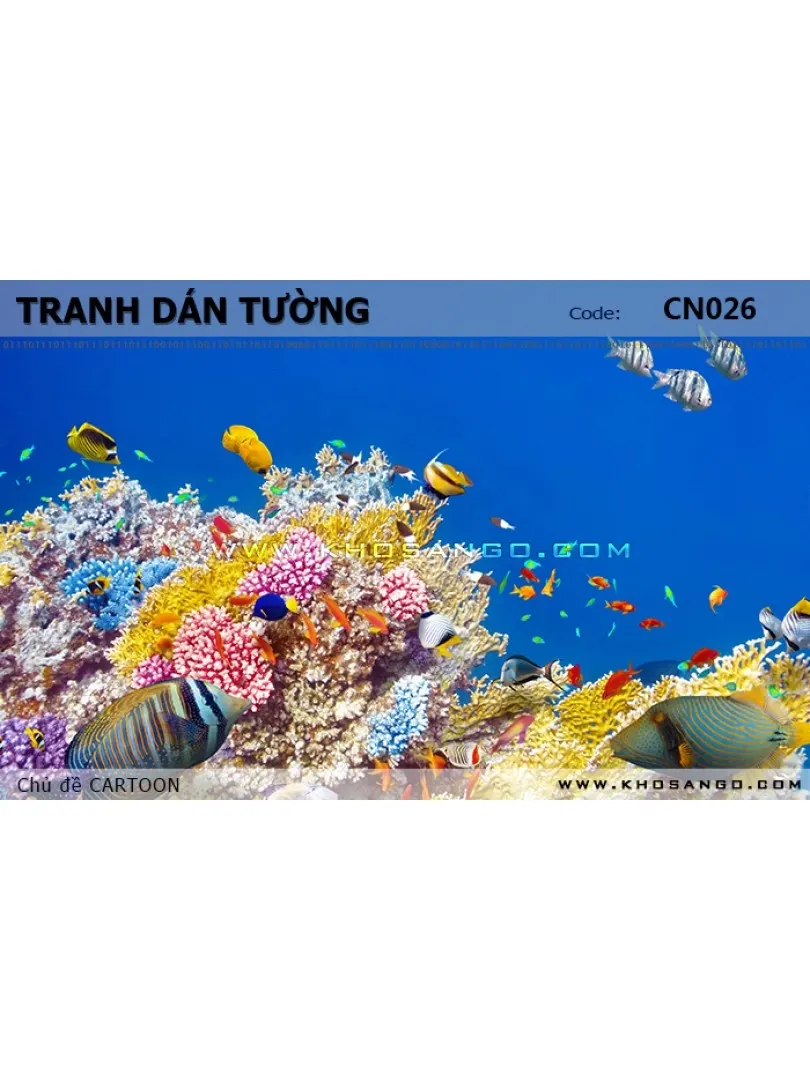 Tranh dán tường CARTOON CN026