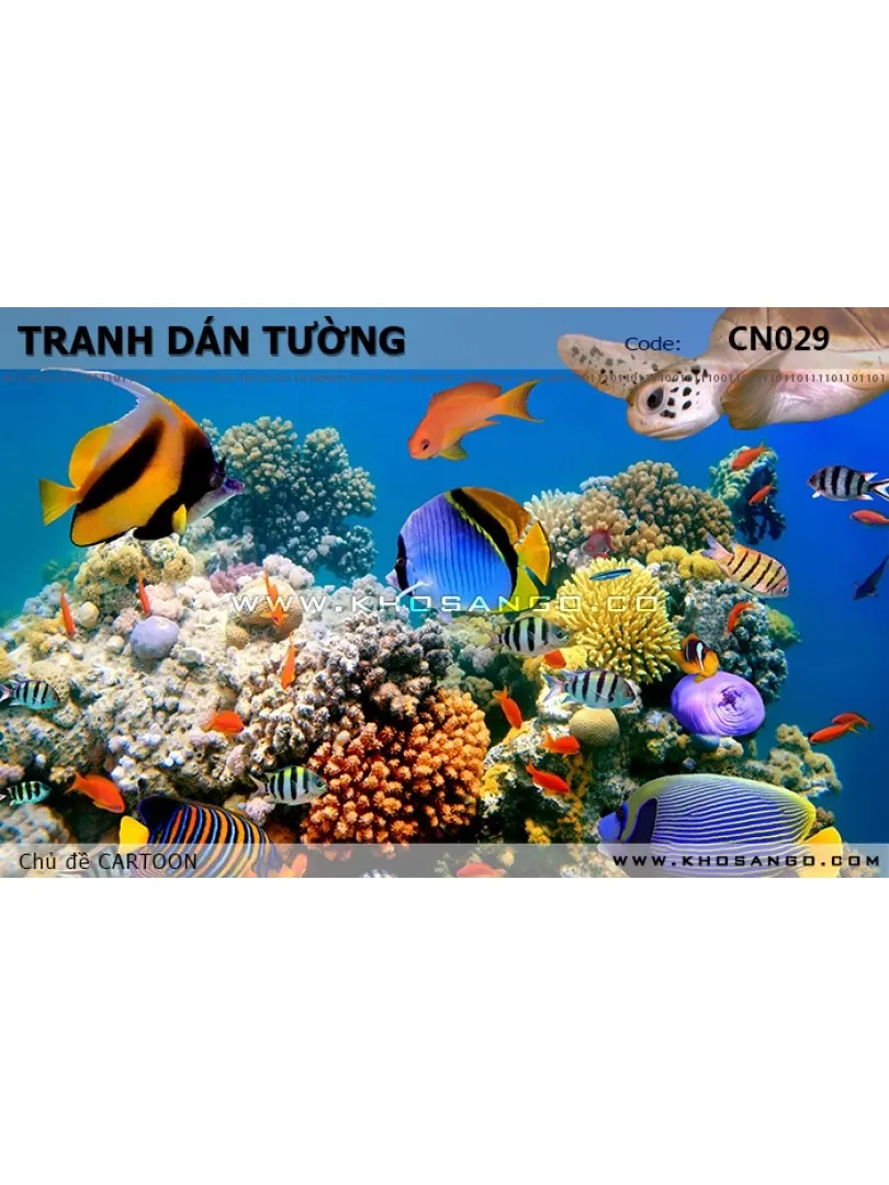 Tranh dán tường CARTOON CN029