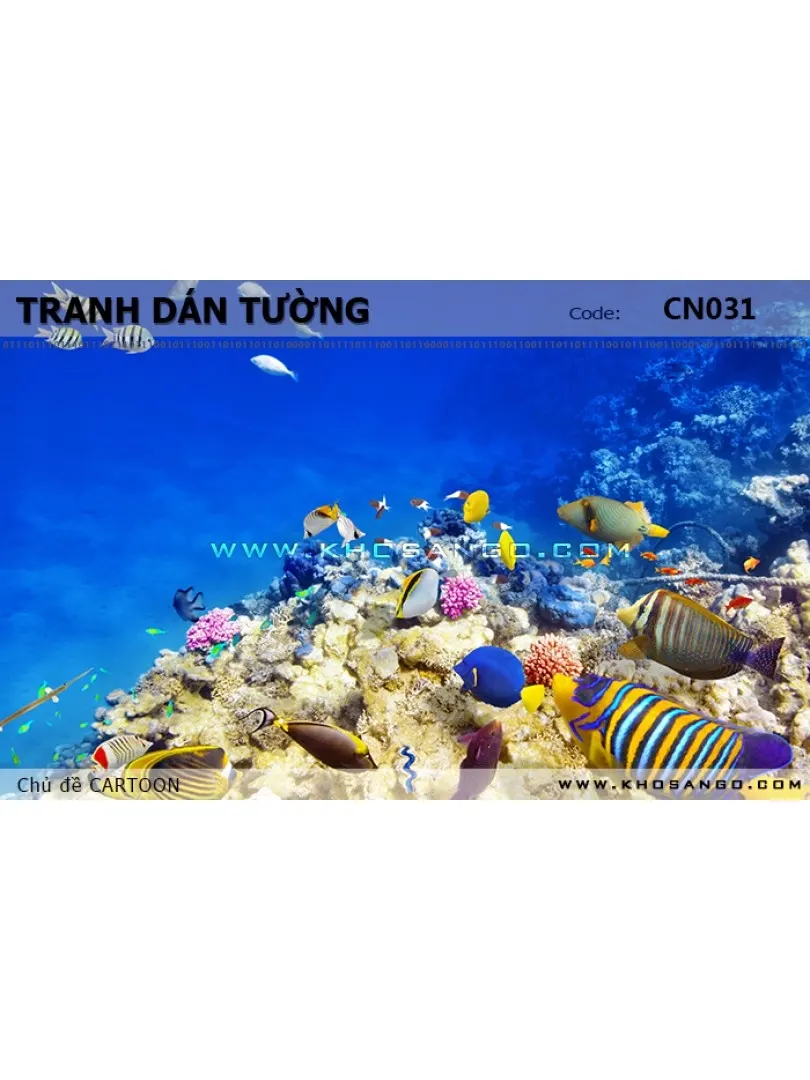 Tranh dán tường CARTOON CN031