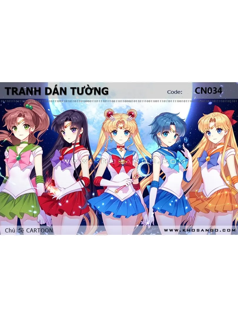 Tranh dán tường CARTOON CN034