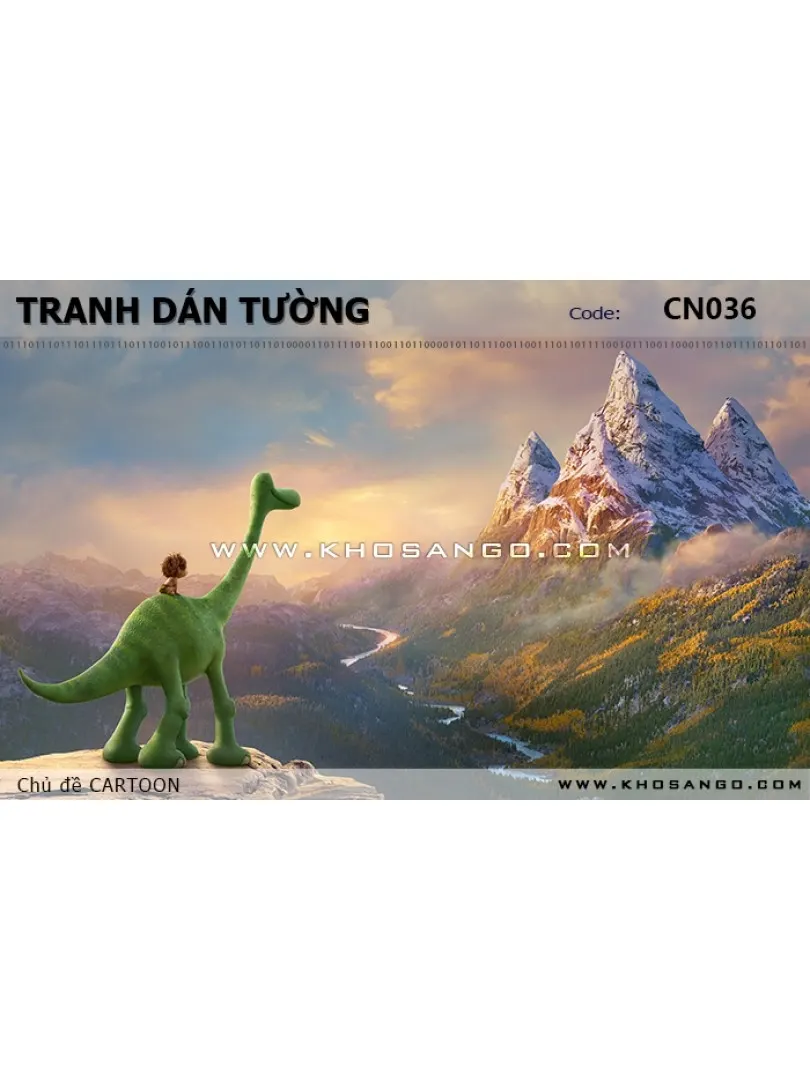 Tranh dán tường CARTOON CN036