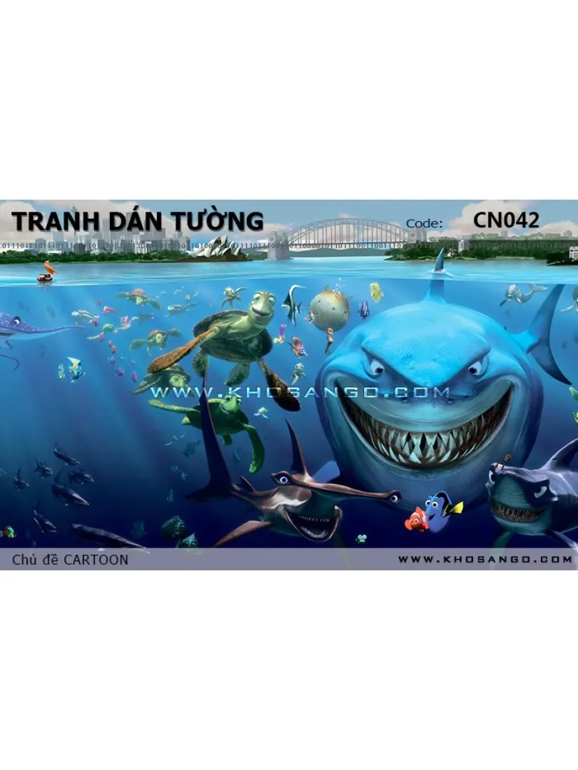 Tranh dán tường CARTOON CN042