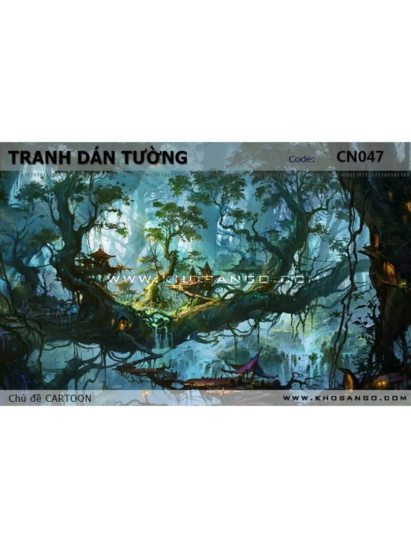 Tranh dán tường CARTOON CN047